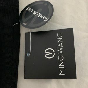 Plus Size Ming Wang Pull On Black Slacks NWT